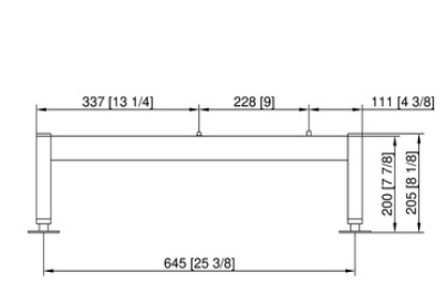 Подставка I для Combi-Duo 6-1/1 на 6-1/1 или на 10-1/1 E Rational 60.31.202