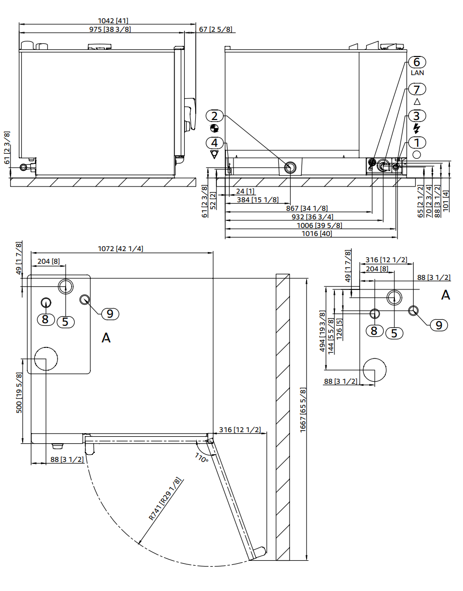 Пароконвектомат Rational iCombi Classic 6-2/1 Gas LPG сжиженный газ