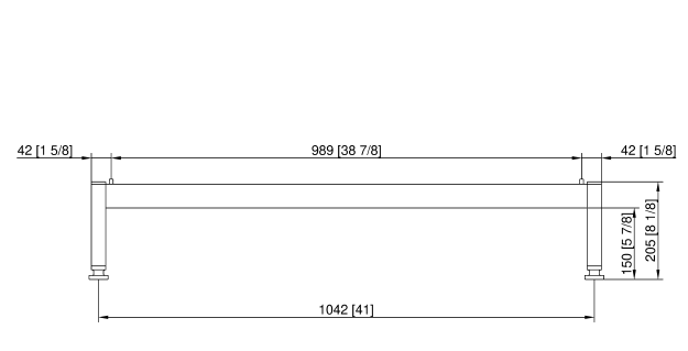 Подставка I для Combi-Duo 6-2/1 на 6-2/1 или на 10-2/1 Е Rational 60.31.203