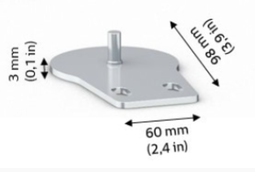 Набор для крепления к полу аппаратов Rational Pro L, Pro XL Rational 60.72.905