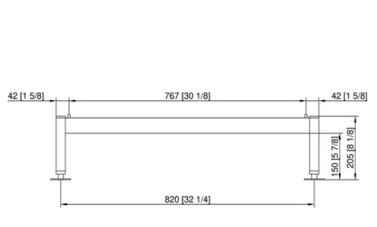 Подставка I для Combi-Duo 6-1/1 на 6-1/1 или на 10-1/1 E Rational 60.31.202