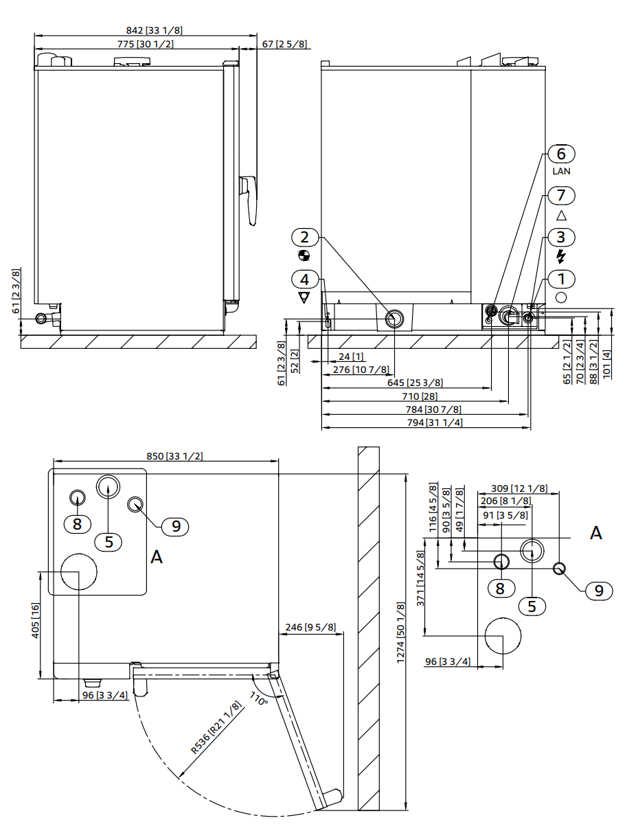 Пароконвектомат Rational iCombi Pro 10-1/1 Gas LPG сжиженный газ