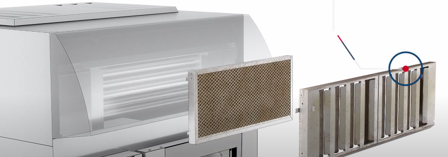 Предварительно установленный конденсационный вытяжной зонт UltraVent для модели iCombi Pro XS 6-2/3