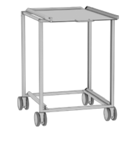 Тележка регулируемая высота для рамы с направляющими Rational 60.75.605