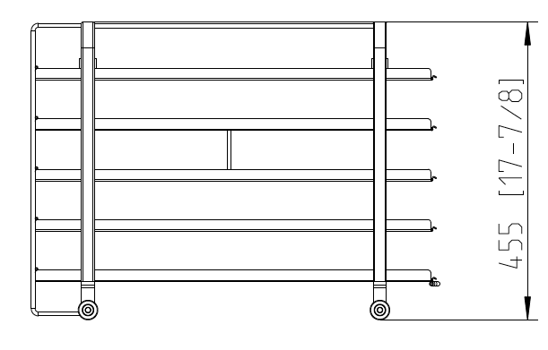 Рама с направляющими стандарт «Пекарь» тип 6-1/1 Rational 60.61.690