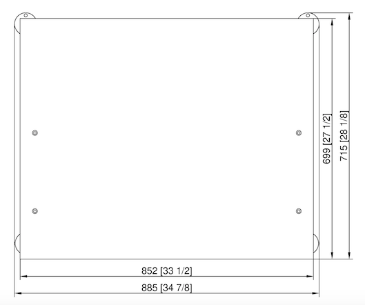 Подставка II стандарт «Пекарь» с фиксацией для iCombi Pro и Classic 6-1/1, 10-1/1 Rational 60.31.211