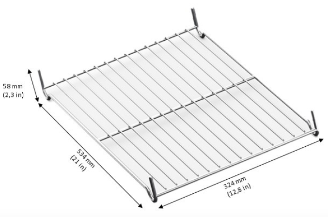 Решетка Rational на дно тигелей iVario 2-S, Pro L, Pro XL Rational 60.74.663