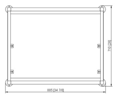 Подставка I с фиксацией (MarineLine) для iCombi Pro и Classic 6-1/1, 10-1/1 Rational 60.31.096