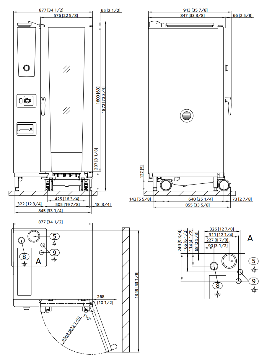 Пароконвектомат Rational iCombi Pro 20-1/1 Gas LPG сжиженный газ
