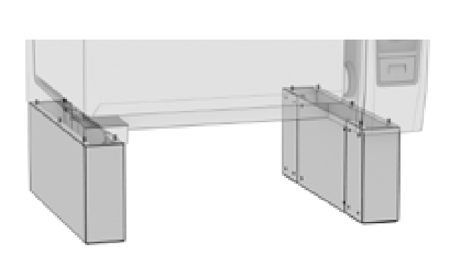 Основание для установки на цоколе для Rational iVario Pro XL