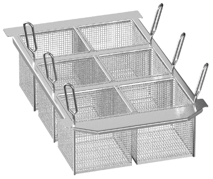 Набор из 6 порционных корзин для Rational iVario 2-S Rational 60.75.307