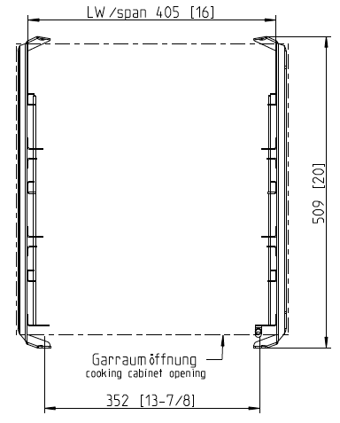 Рама тип 6-1/1 Rational 60.61.649