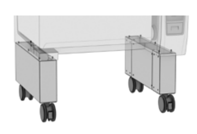 Основание с роликами для Rational iVario Pro L