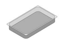 Гастроемкость из нержавеющей стали 2/3 GN (325х354 мм), глубина 65 мм Rational 6013.2306