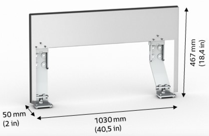 Набор для настенного монтажа аппарата Rational Pro L Rational 60.75.993