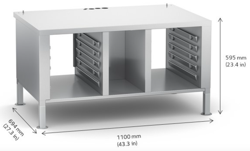 Подставка MarineLine для Rational iVario 2-XS Rational 60.31.701