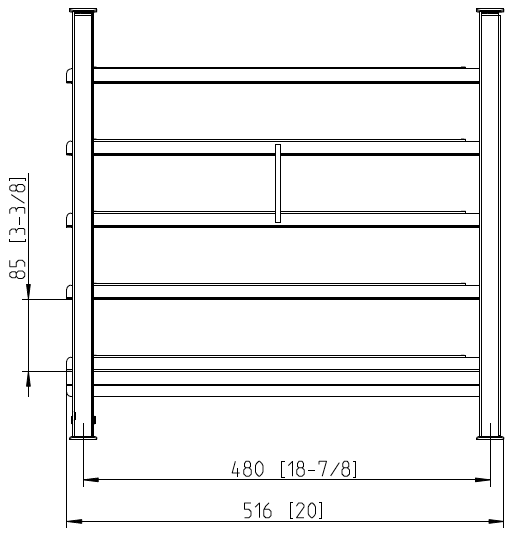 Рама тип 6-1/1 Rational 60.61.615