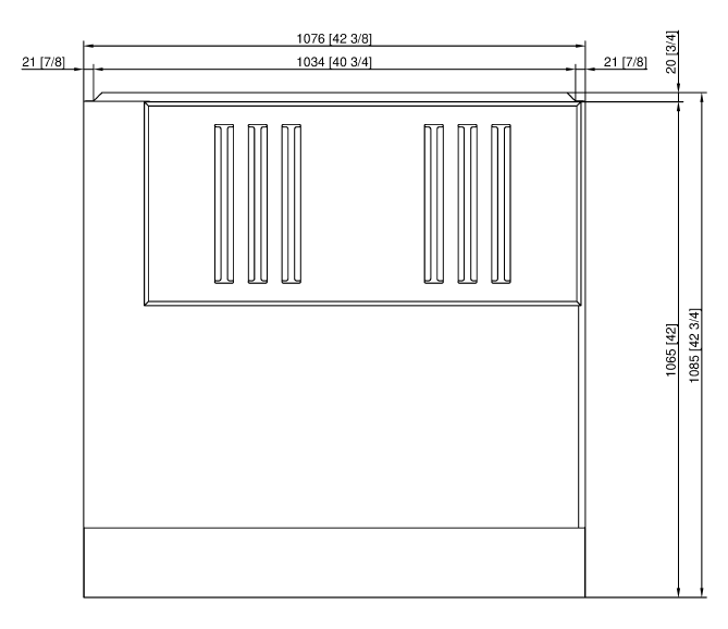 Зонт вытяжной UltraVent для iCombi Pro и iCombi Classic 6-2/1, 10-2/1 Rational 60.75.135