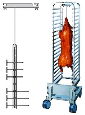 Спица для ягнят и молочных поросят Rational 6035.1003 тип 20-1/1 до 30 кг (1 вертел с держателем)