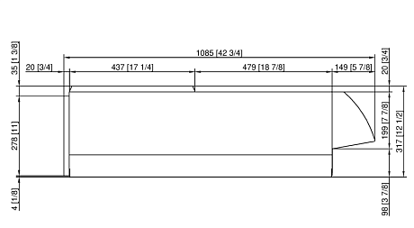Зонт вытяжной UltraVent для iCombi Pro и iCombi Classic 6-2/1, 10-2/1 Rational 60.75.135