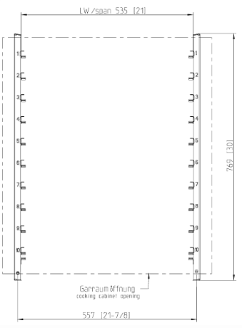 Рама тип 10-2/1 Rational 60.12.146