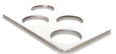 Поднос Rational 1/1 GN для малой формы для выпекания и жарения Rational 60.73.212