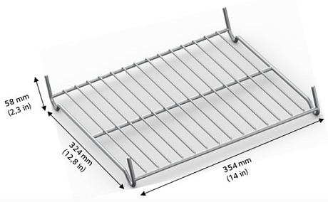 Решетка Rational на дно тигеля iVario 2-XS Rational 60.74.832
