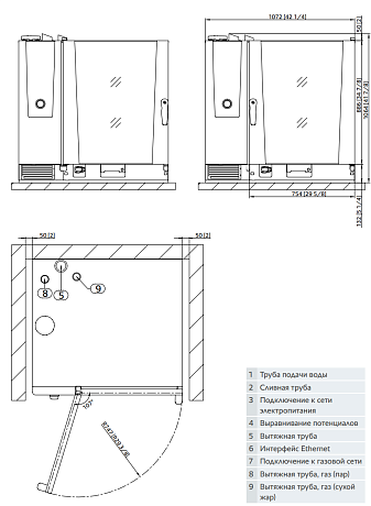 Пароконвектомат Rational iCombi Pro 10-2/1 Gas LPG сжиженный газ