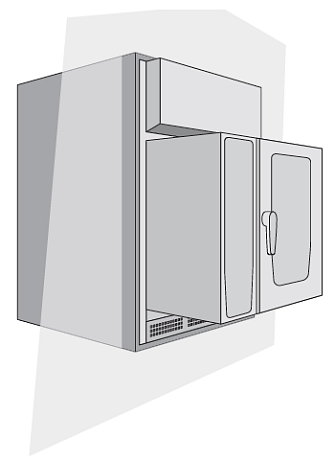 Комплект для встраивания iCombi Pro XS 6-2/3 с зонтом UltraVent Plus XS Rational 60.74.405