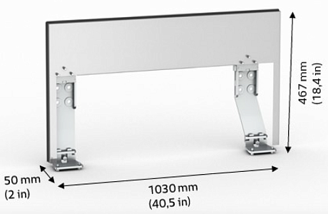 Набор для настенного монтажа аппарата Rational Pro L Rational 60.75.993