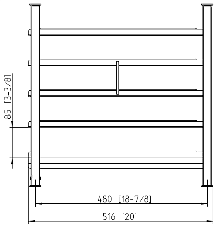 Рама тип 6-1/1 Rational 60.61.615